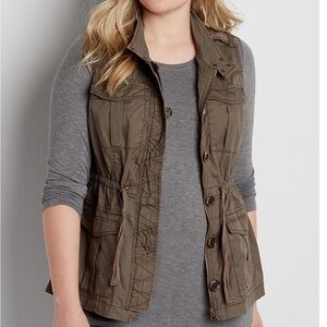 Maurices military style vest